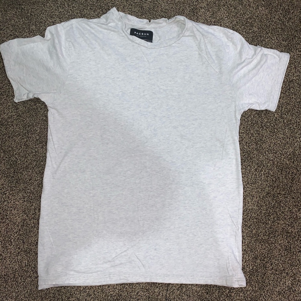 light grey t-shirt